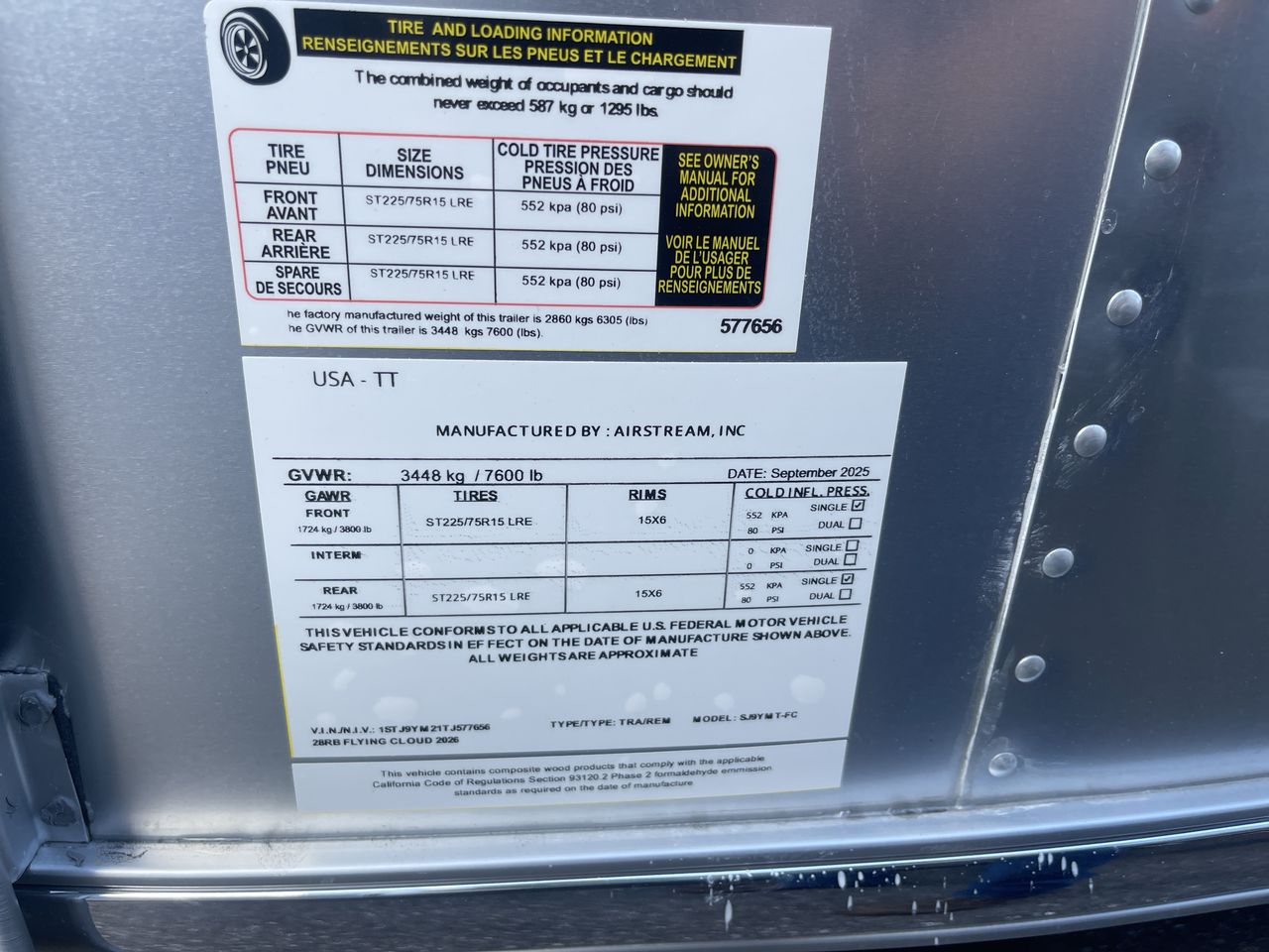 2026 Airstream 28RBQ Base